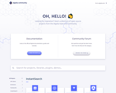community.algolia.com